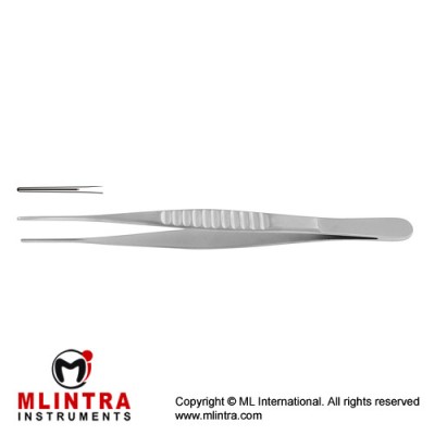 DeBakey Atrauma Forcep Stainless Steel, 24 cm - 9 1/2" Tip Size 1.0 mm DeBakey Atrauma Forcep Stainless Steel, 24 cm - 9 1/2" Tip Size 1.0 mm